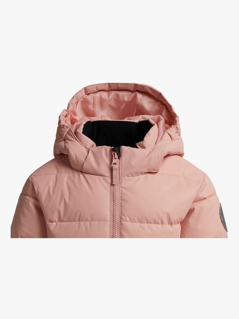 Nordbjørn Star Reflektierender Winterjacke, Rosa