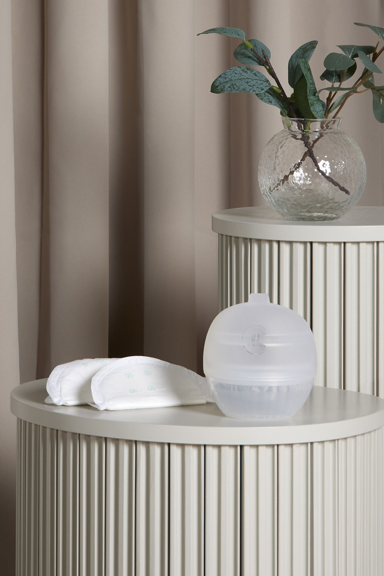 CARE Horigen Tragbare Manuelle Milchpumpe inkl. 10er-Pack Stilleinlage