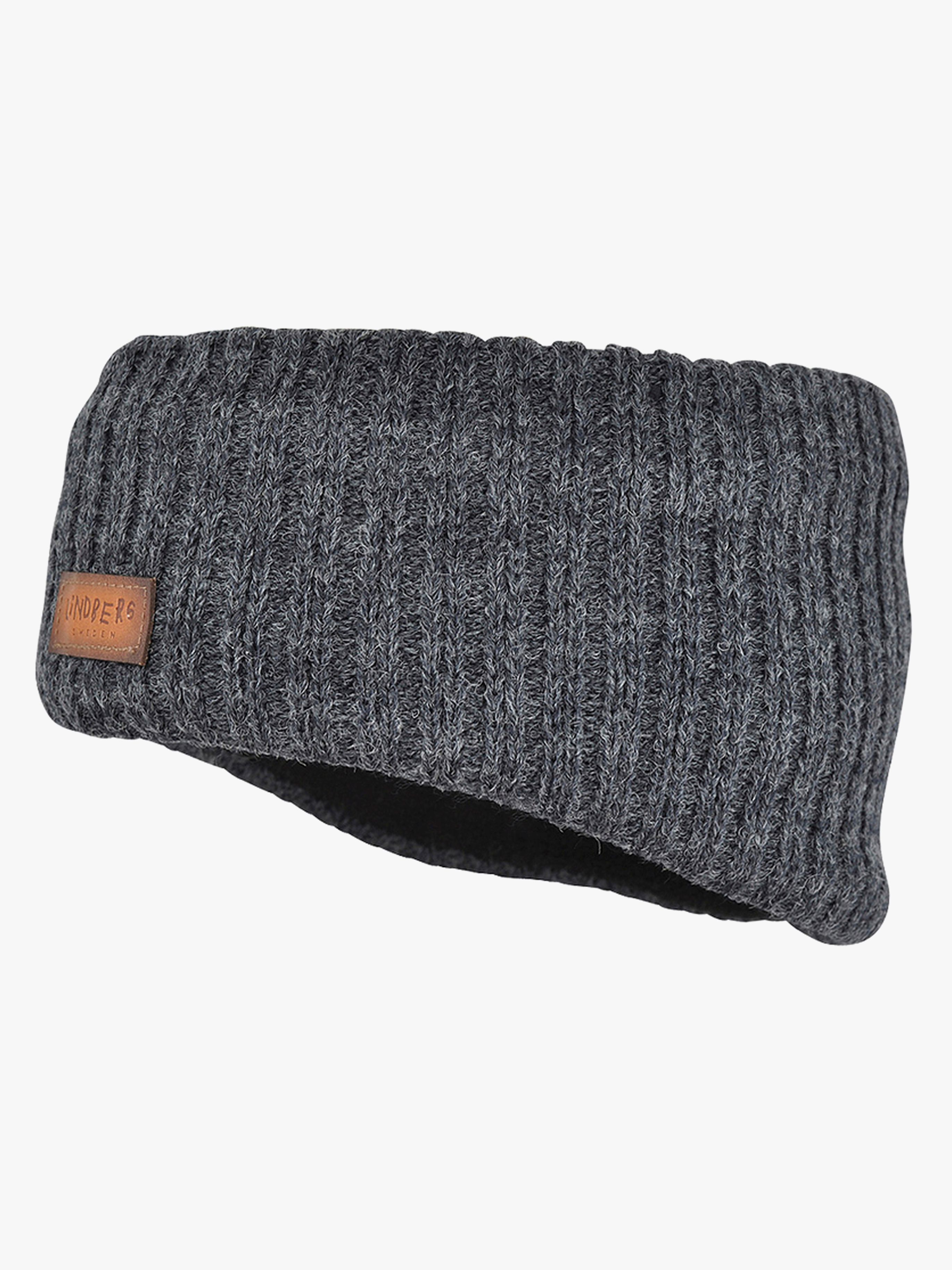 Lobonäs Stirnband Wollmischung, Anthracite