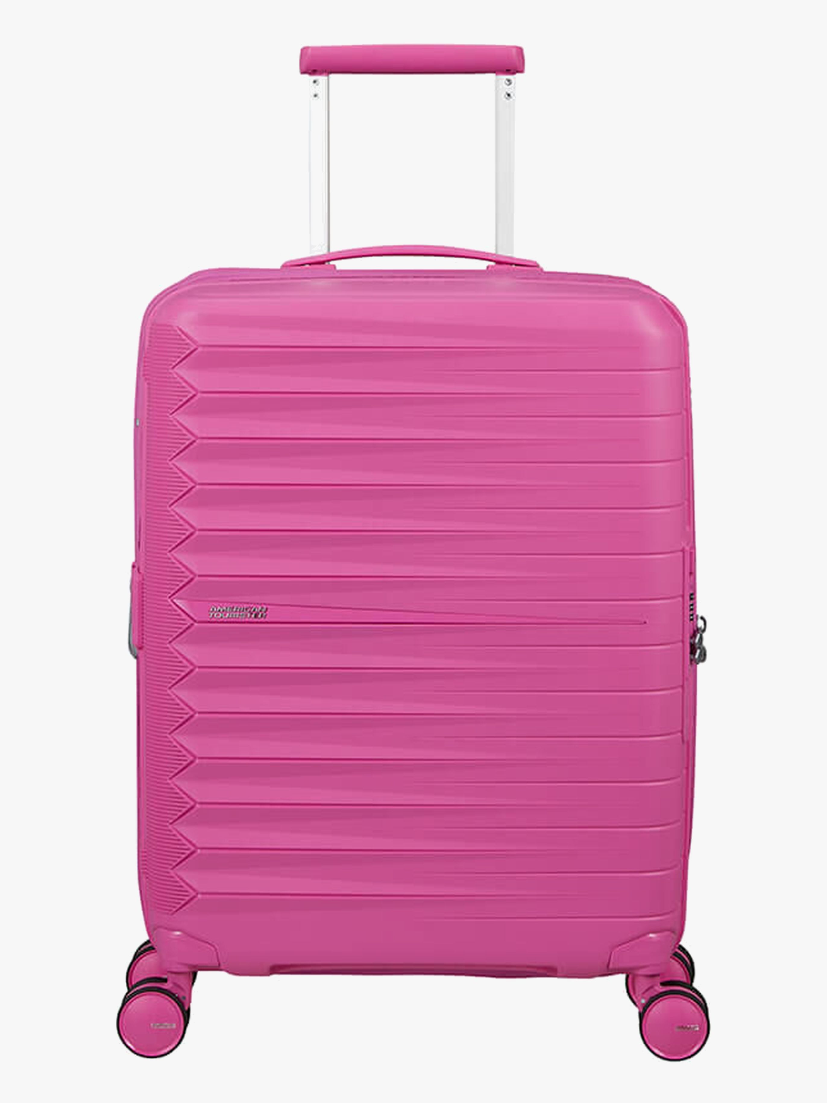American Tourister FastForward Spinner Koffer 36-44L, Electric Fuchsia