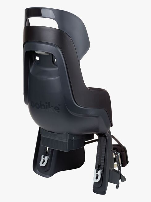 BoBike GO Maxi Neigbarer Frame Mount Fahrradsitz, Urban Black