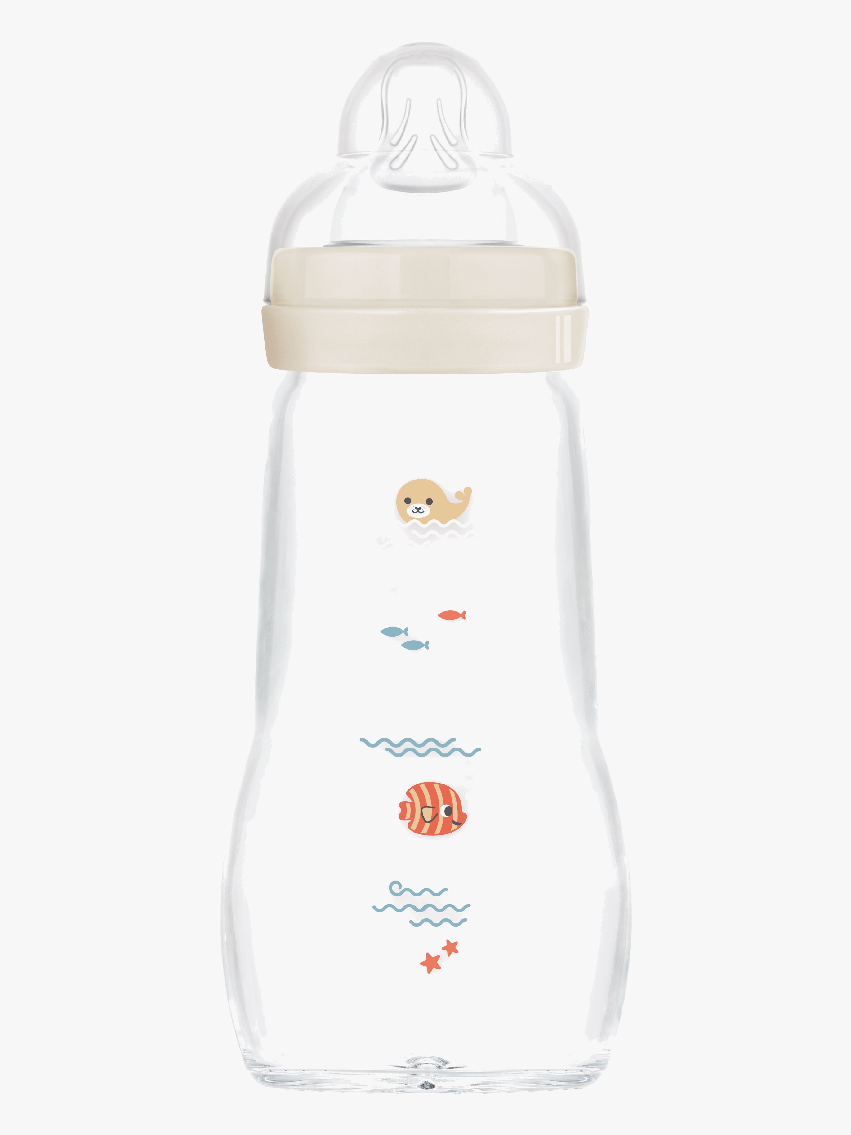 Feel Good Babyflasche Glas 260 ml, Neutral