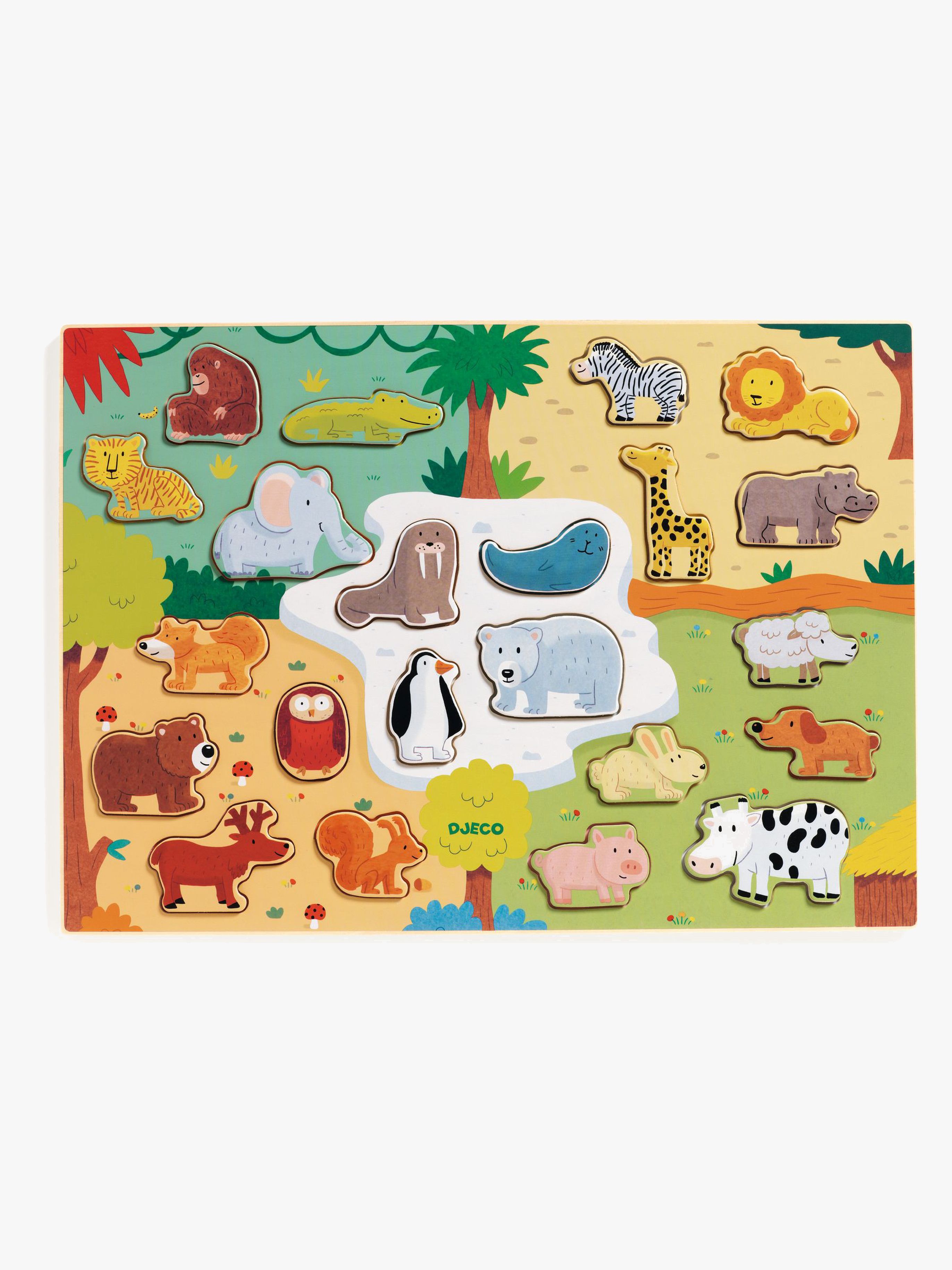 Holzpuzzle Animo 22 Teile