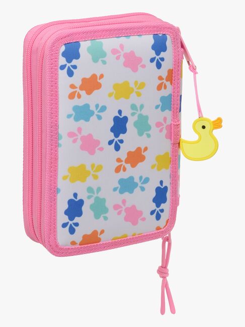 Peppa Wutz Gefülltes Doppel-Federmäppchen 29 Teile, Baby Pig