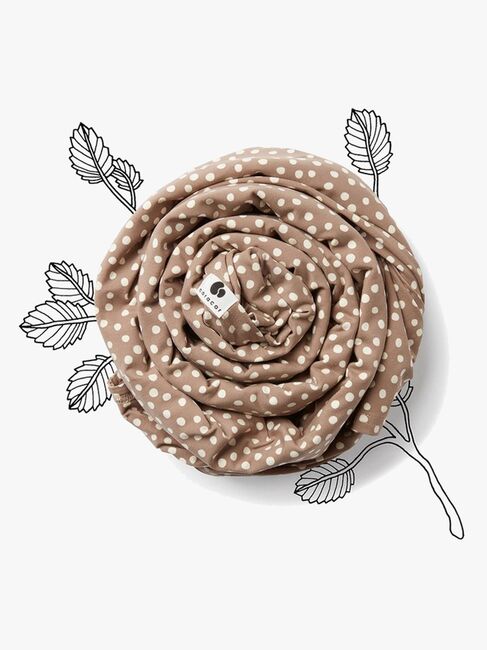 Coracor Tragetuch Big Dot, Taupe 