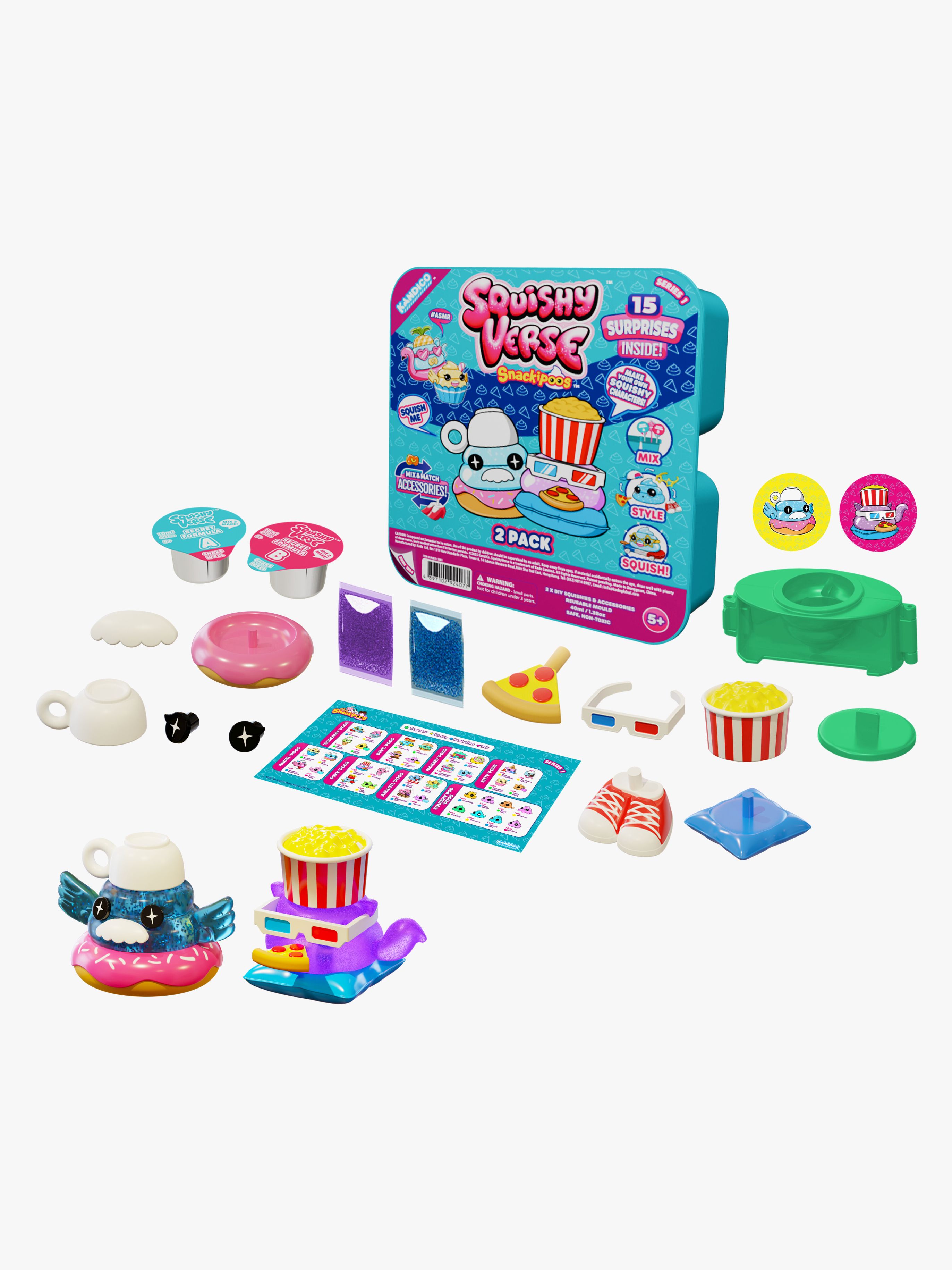 Snackipoos Spielset 2er-Pack