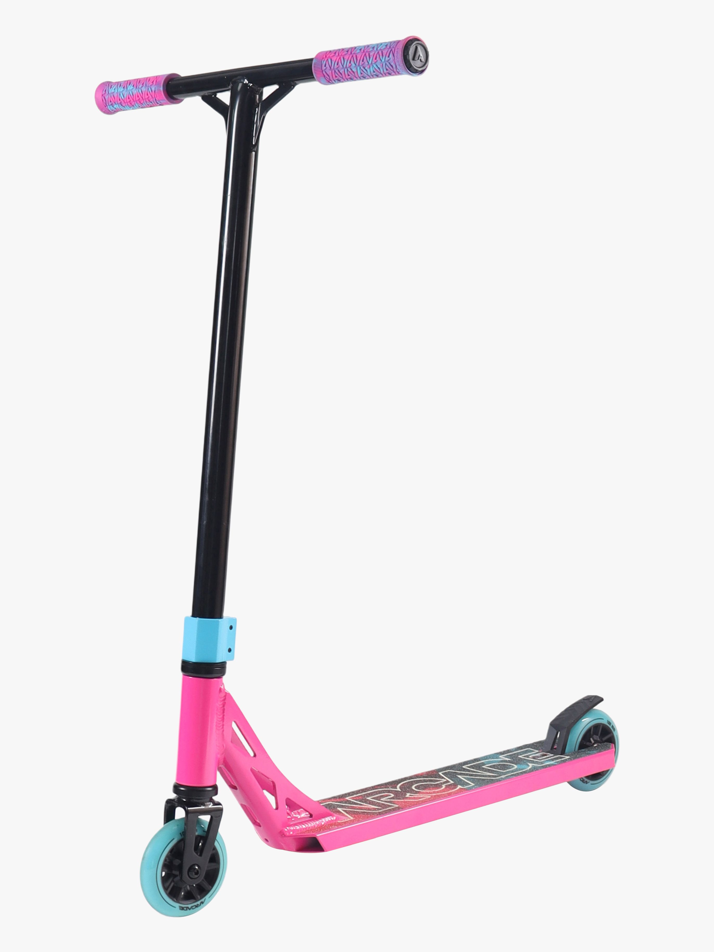 Pinepeak Stunt Tretroller, Rosa/Blau