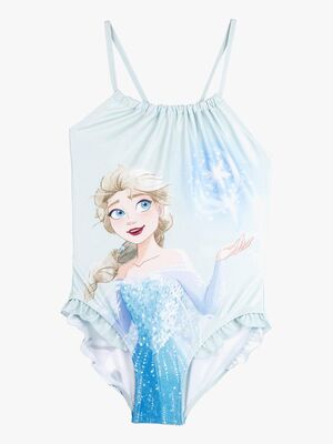 Disney Die Eiskönigin Badeanzug, Hellblau