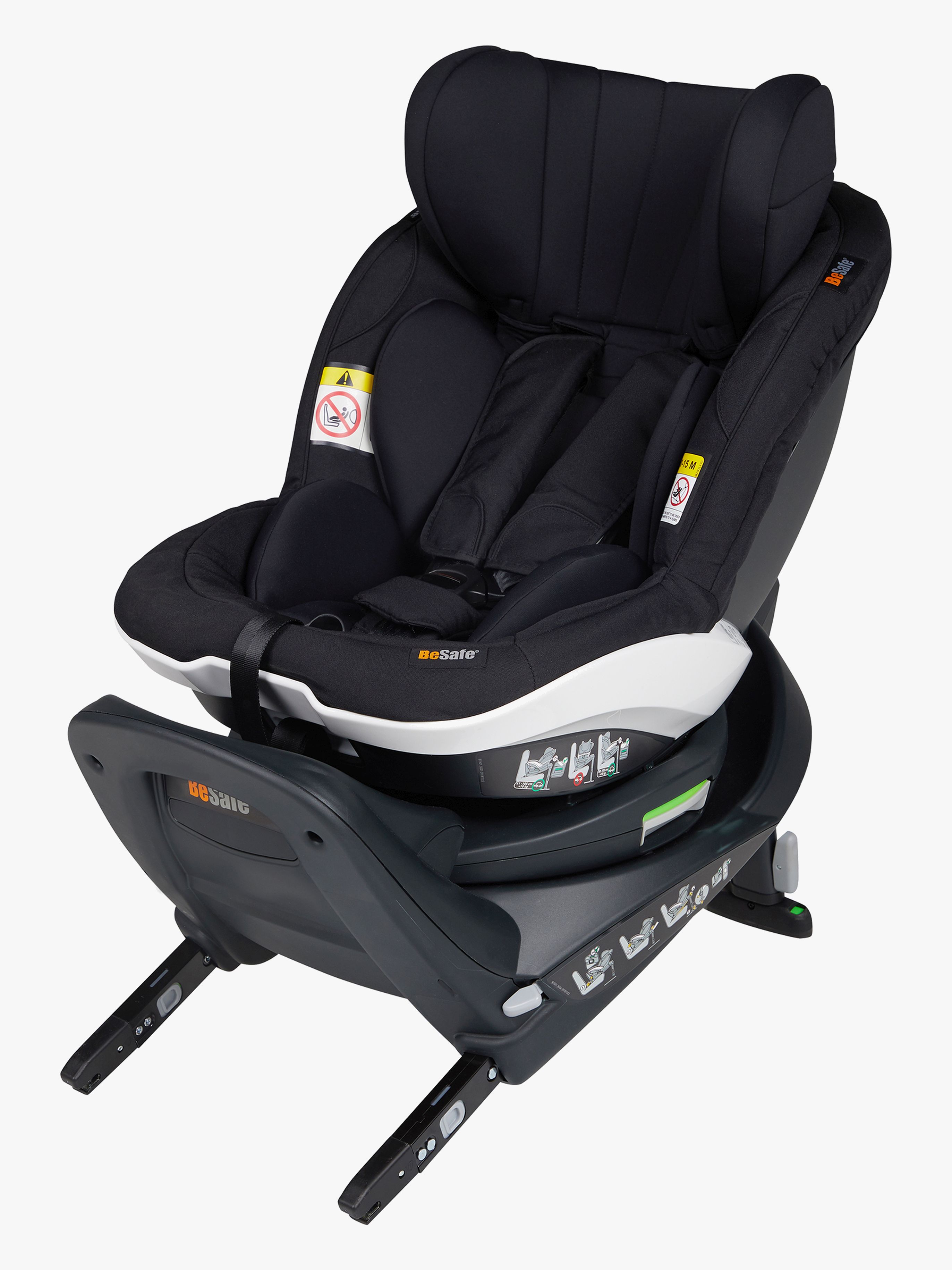 BeSafe iZi Twist i-Size Kindersitz, Fresh Black Cab
