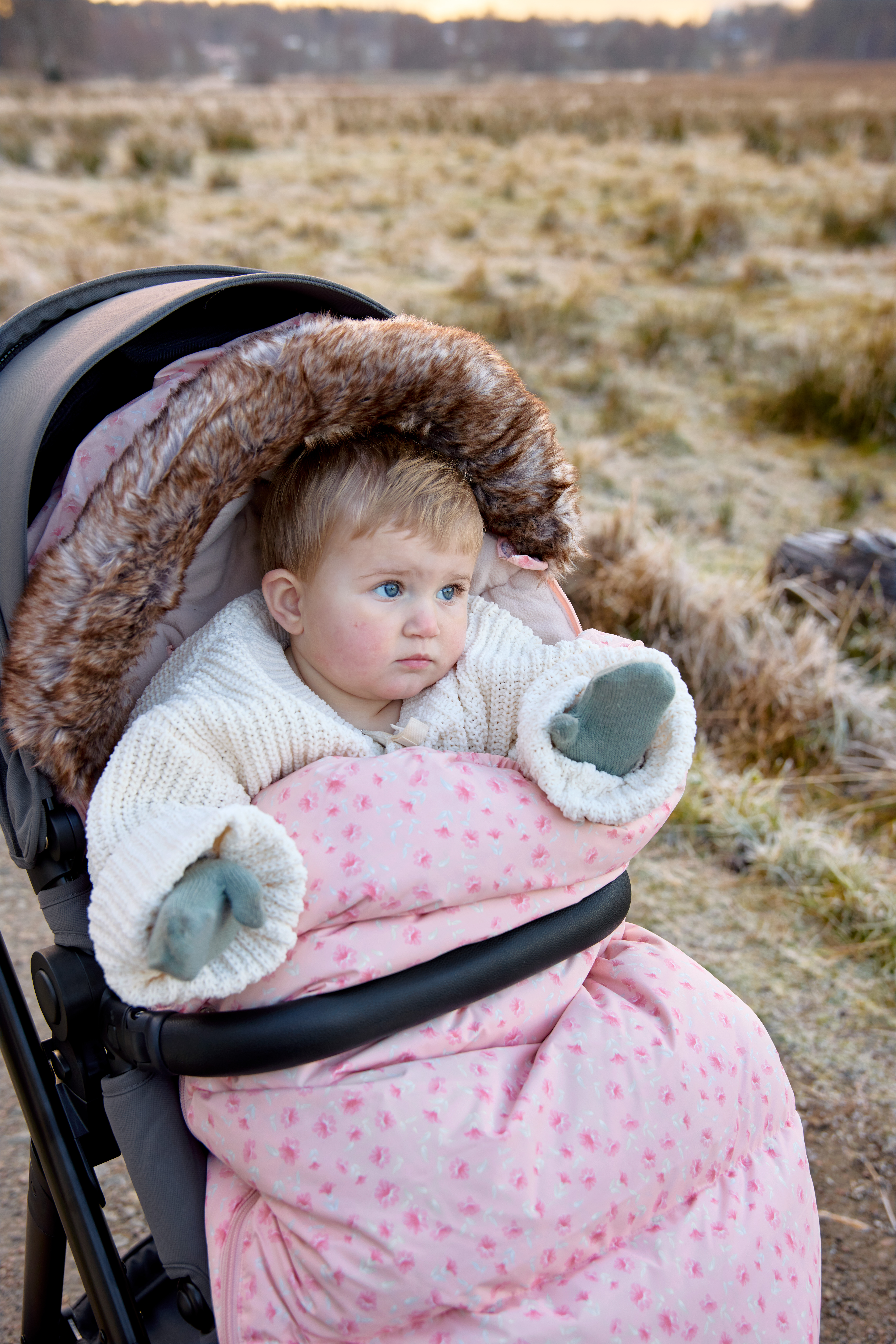 Petite Chérie Essence Daunenfußsack, Pink, Winterfußsäcke