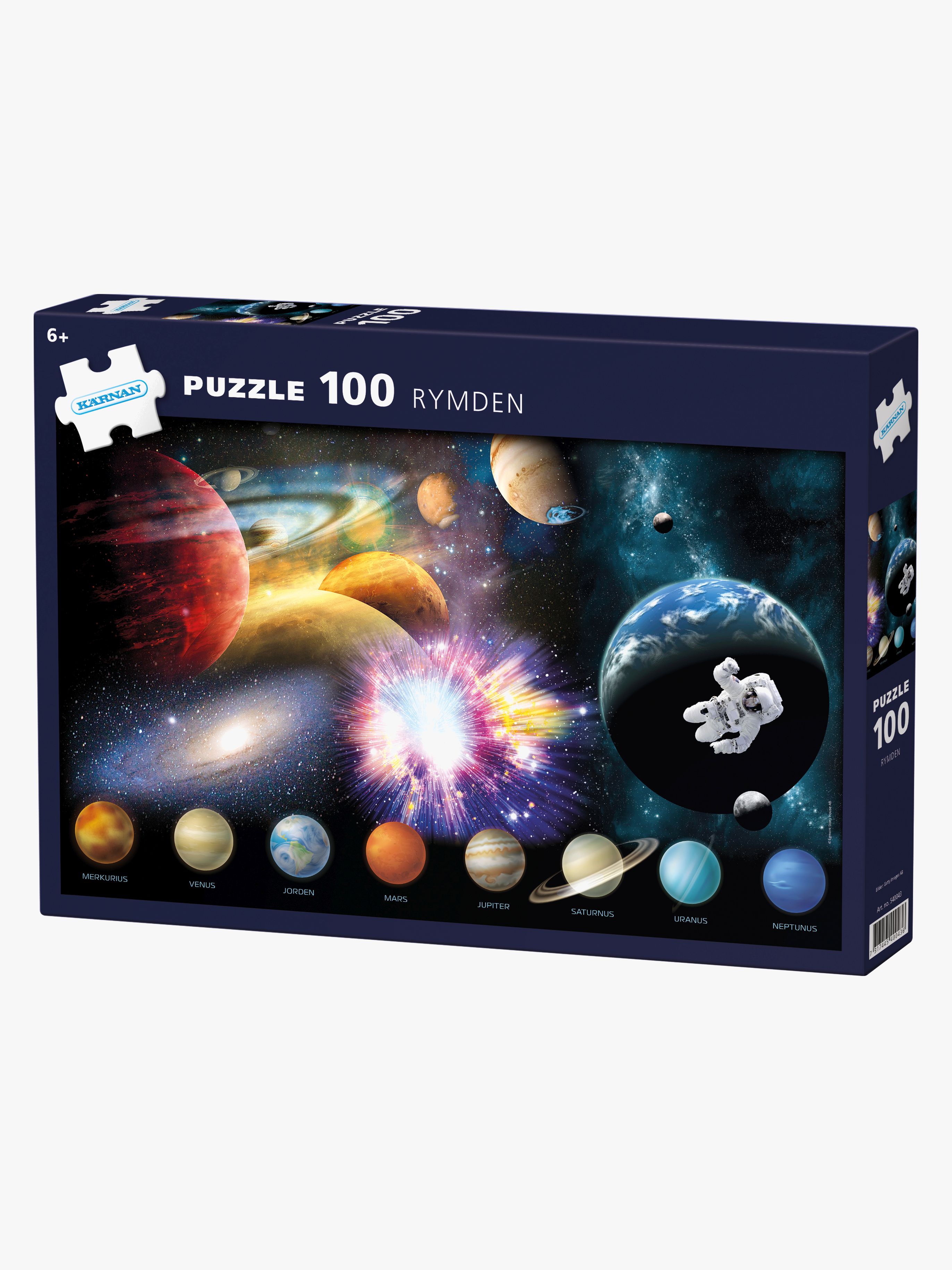 Kärnan Puzzle Weltall 100 Teile