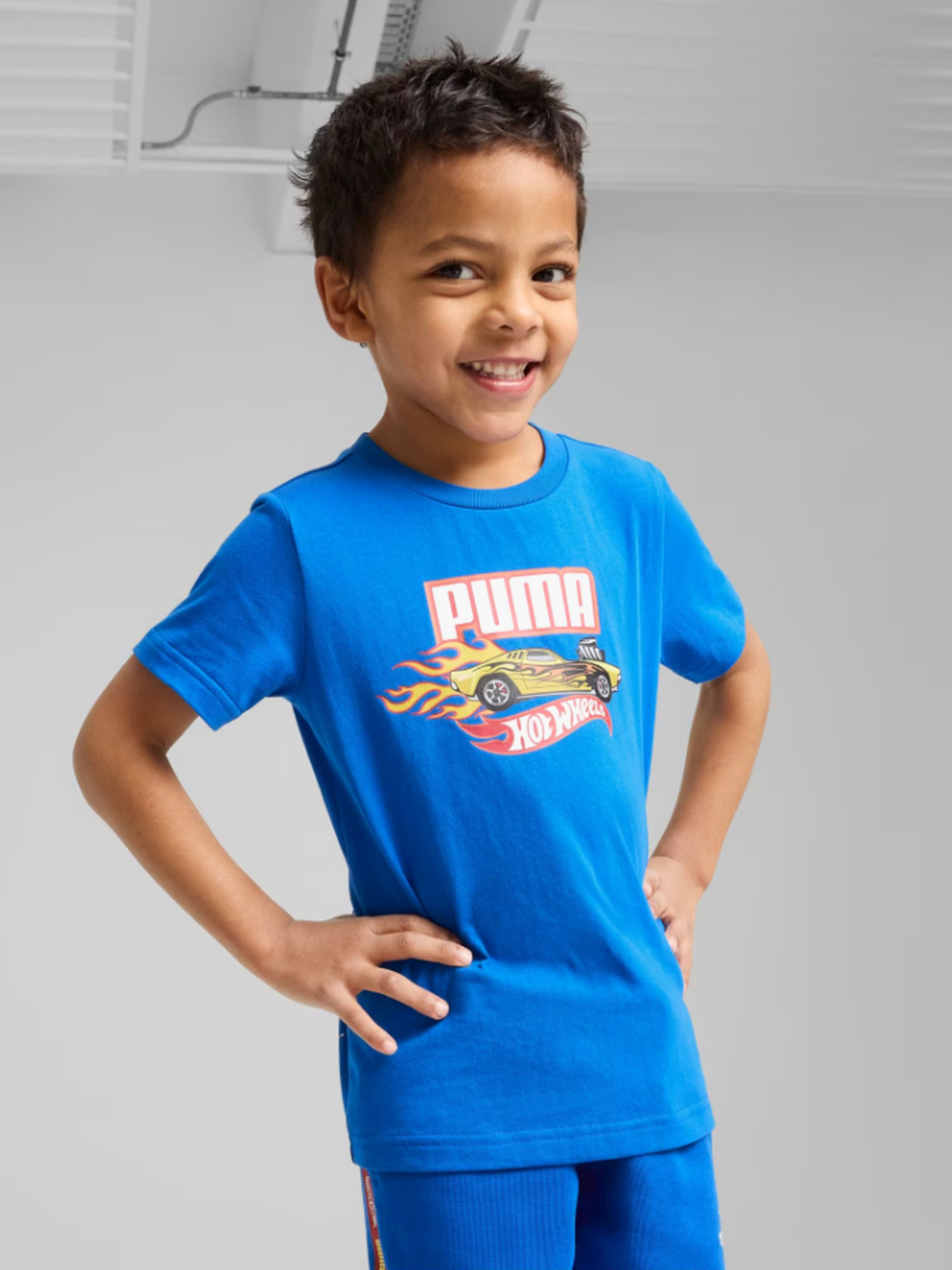 Hot Wheels T-Shirt, Blau, 98