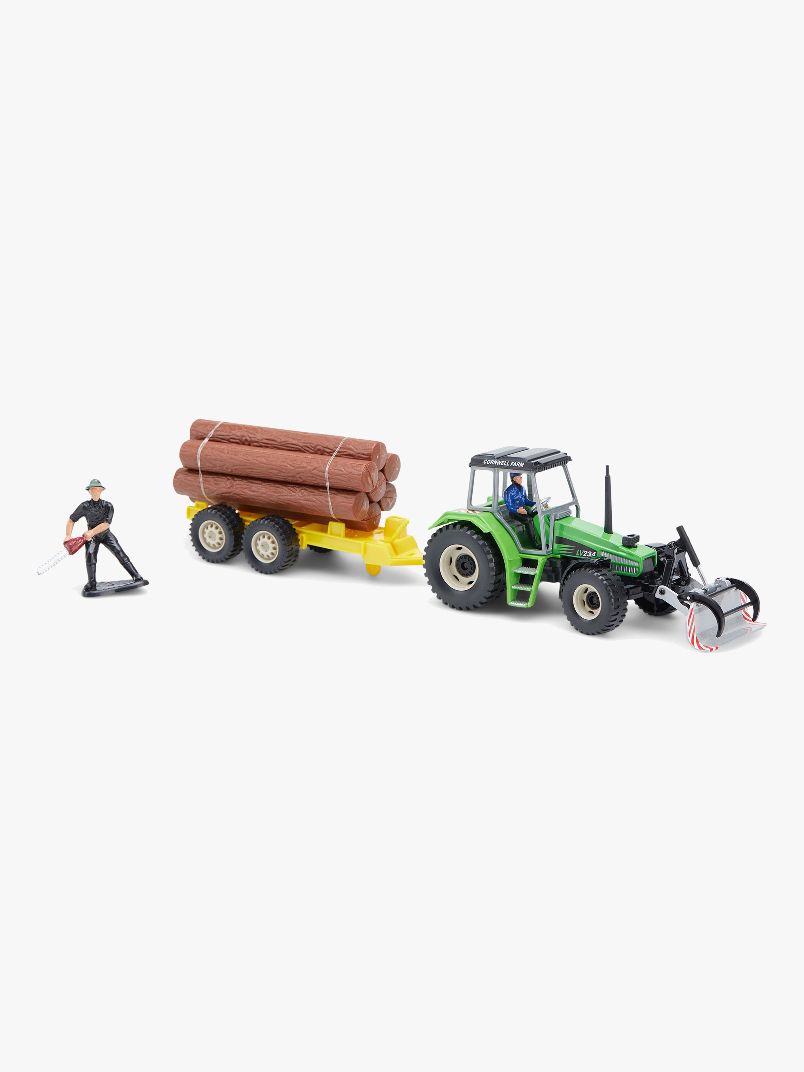 Farm Truck Mit Holzanhänger 1:32