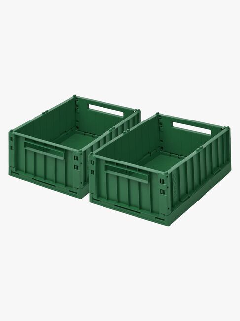 Liewood Weston Aufbewahrungsboxen M 2er-Pack, Garden Green LW14677-7374-3133_1.jpg