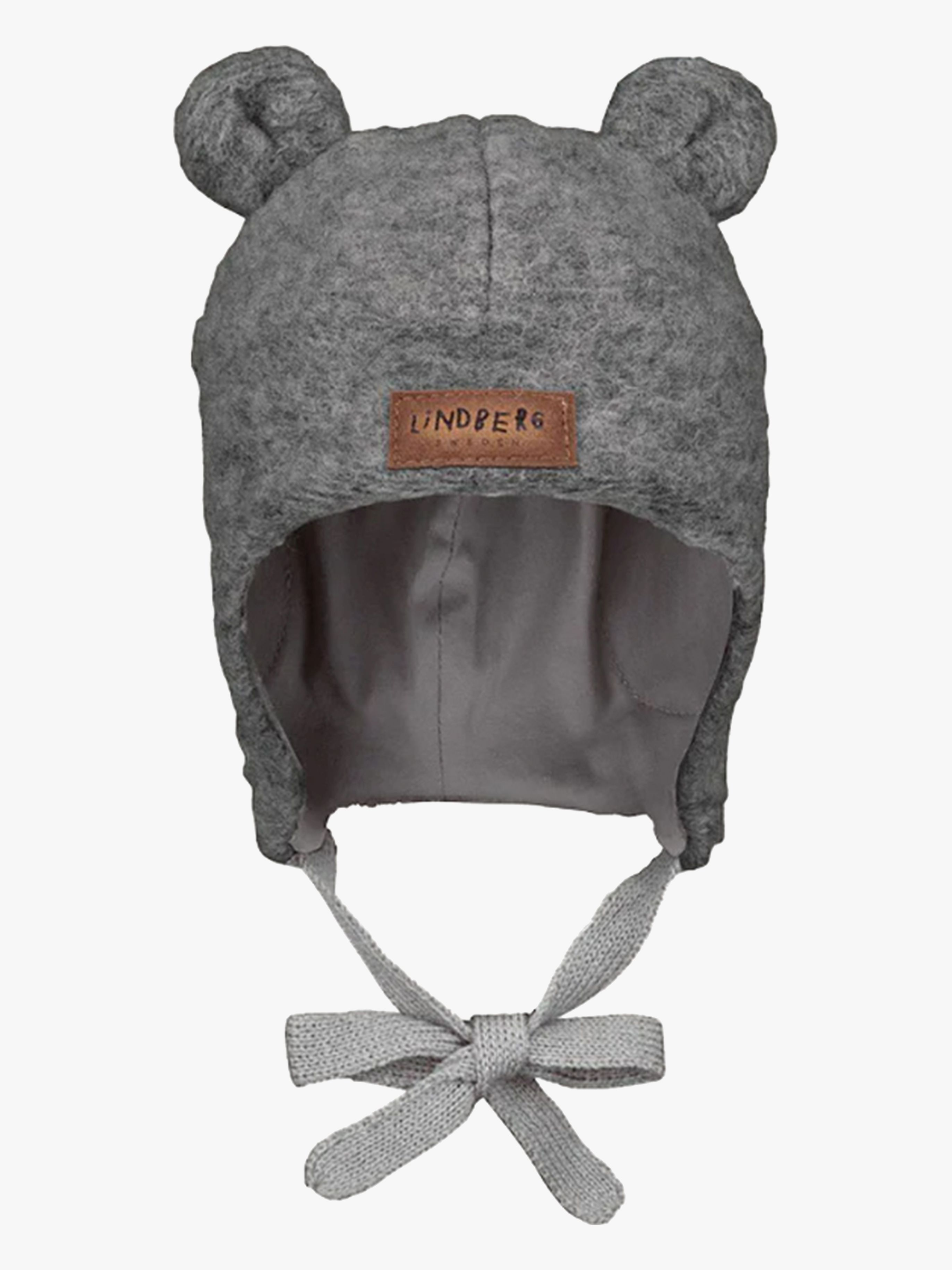 Lindberg Kiddo Babymütze Wollmischung, Anthracite Grey, 40-42