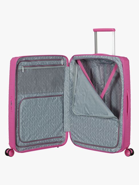 American Tourister FastForward Spinner Koffer 67-77L, Electric Fuchsia