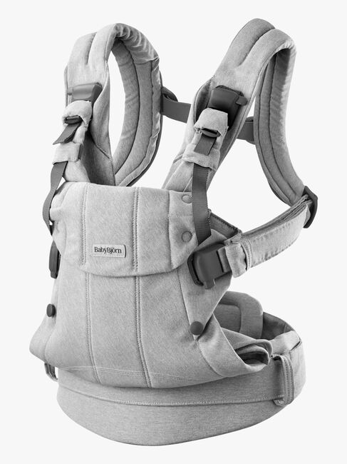 BabyBjörn Harmony Babytrage Gewebt, Light Grey Melange