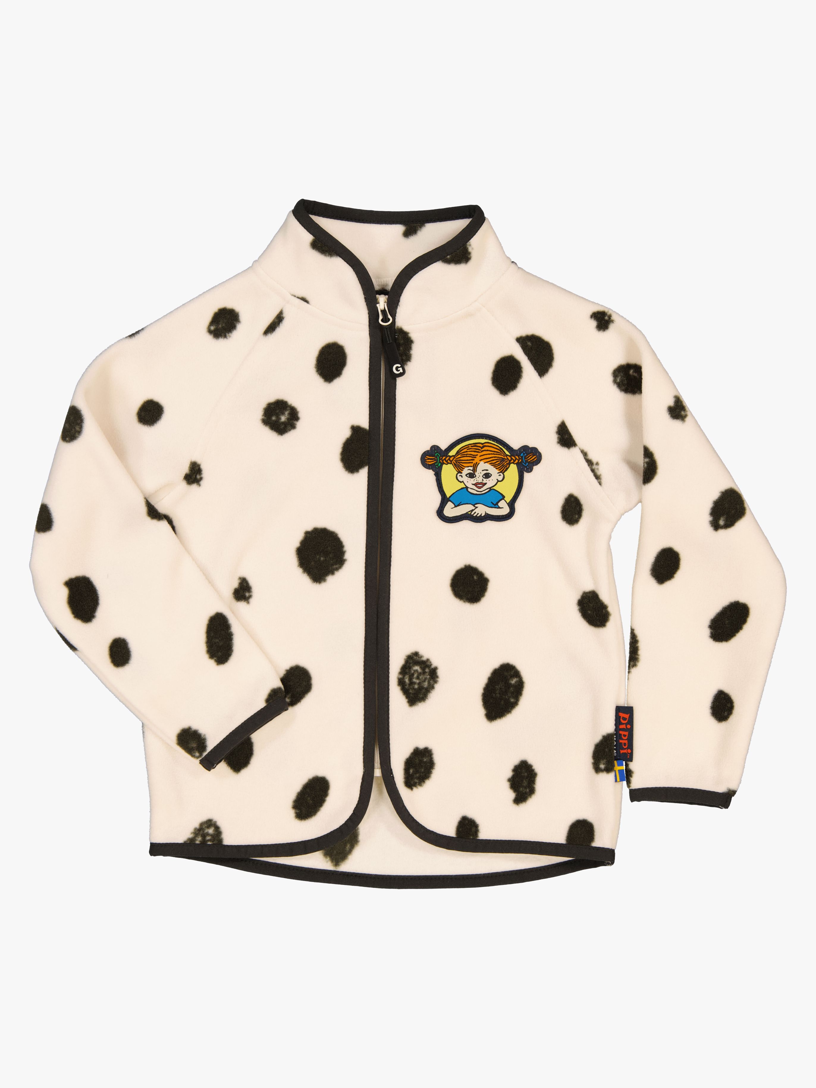 Fleecejacke Pippi Langstrumpf, Dots, 74-80