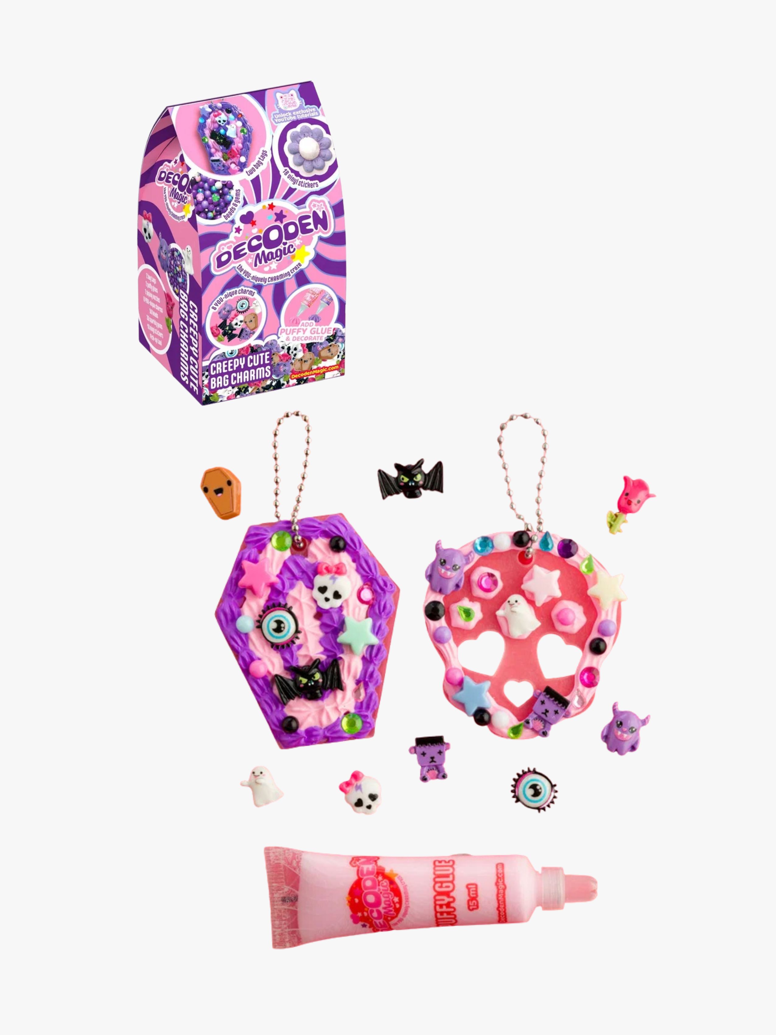 Decoden Magic Mini Bastelset Schlüsselanhänger Creepy Cute