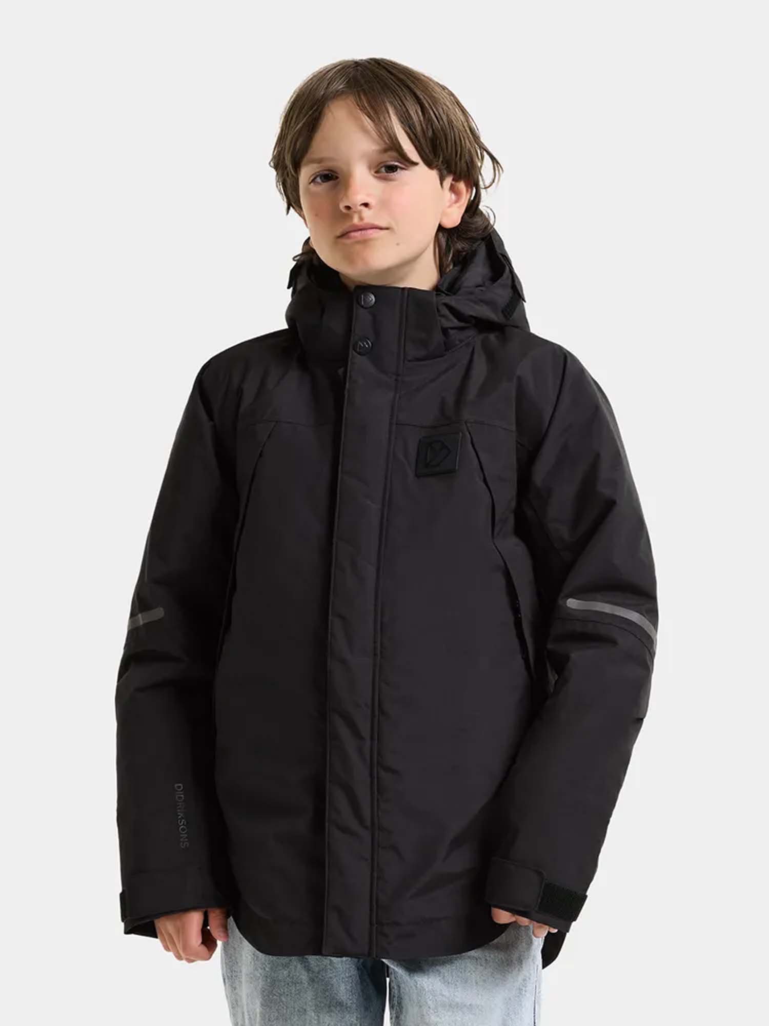 Didriksons Zirra Winterjacke, Schwarz, 160
