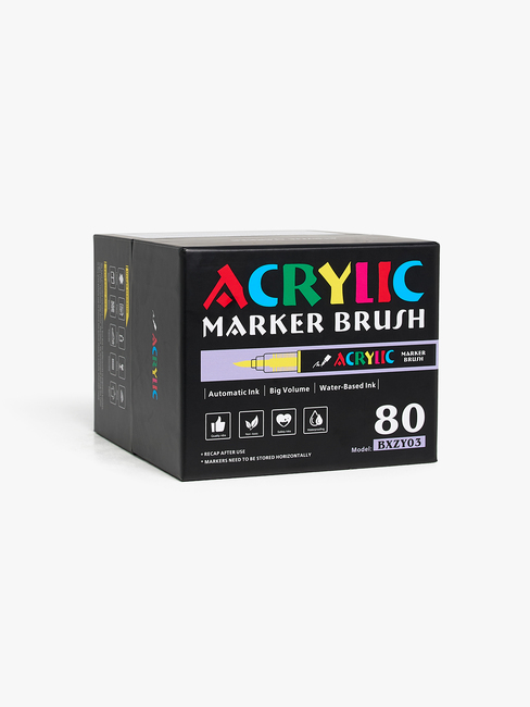 Fippla Acrylstifte 80er-Pack