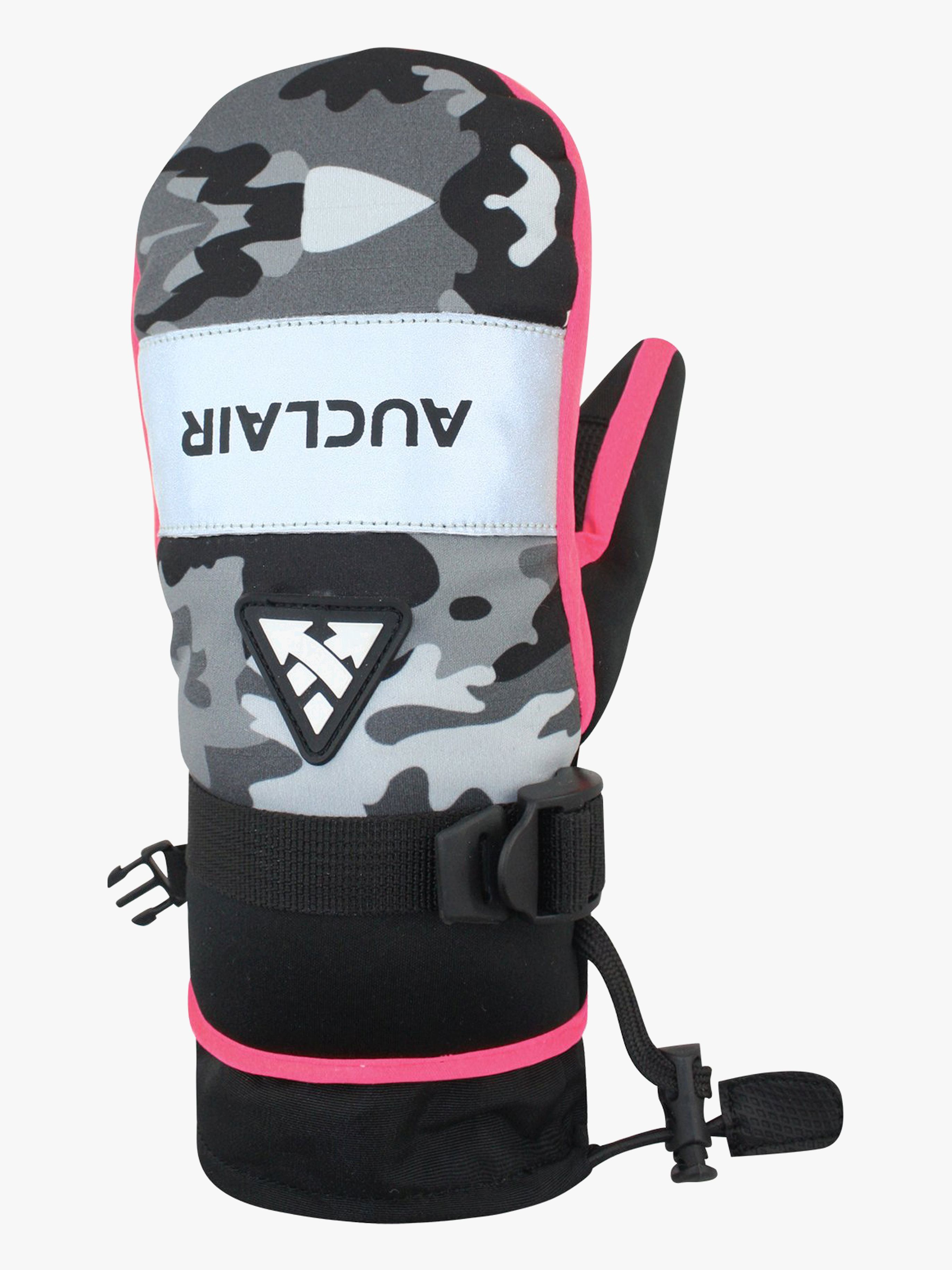 Camo Flash Fäustlinge, Pink / Camo, L