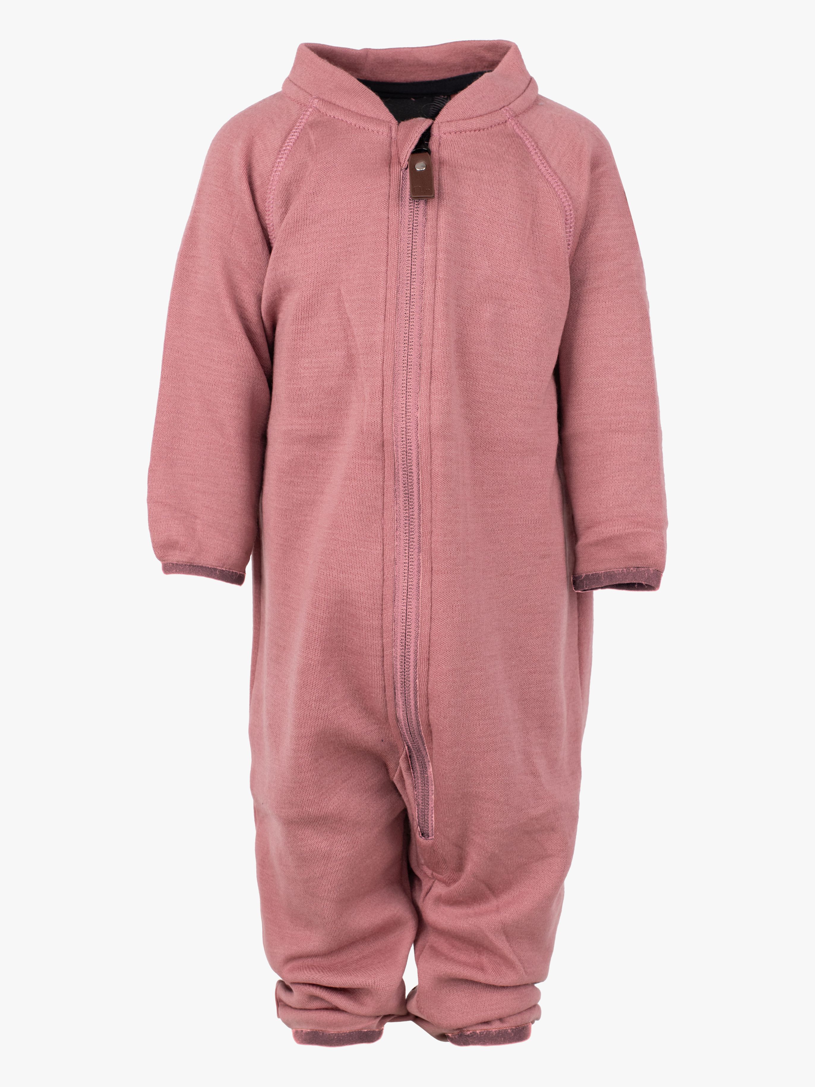 Lindberg Rocco Merino Babyoverall, Rose, 68