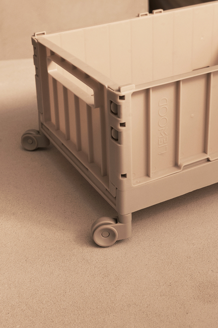 LIEWOOD Weston Aufbewahrungsbox mit Rädern M, Sandy