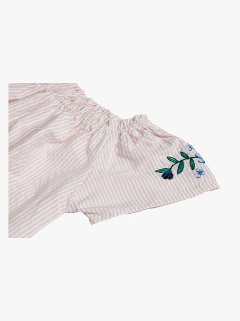 Petite Chérie Atelier Avola Kleid, Pink/White