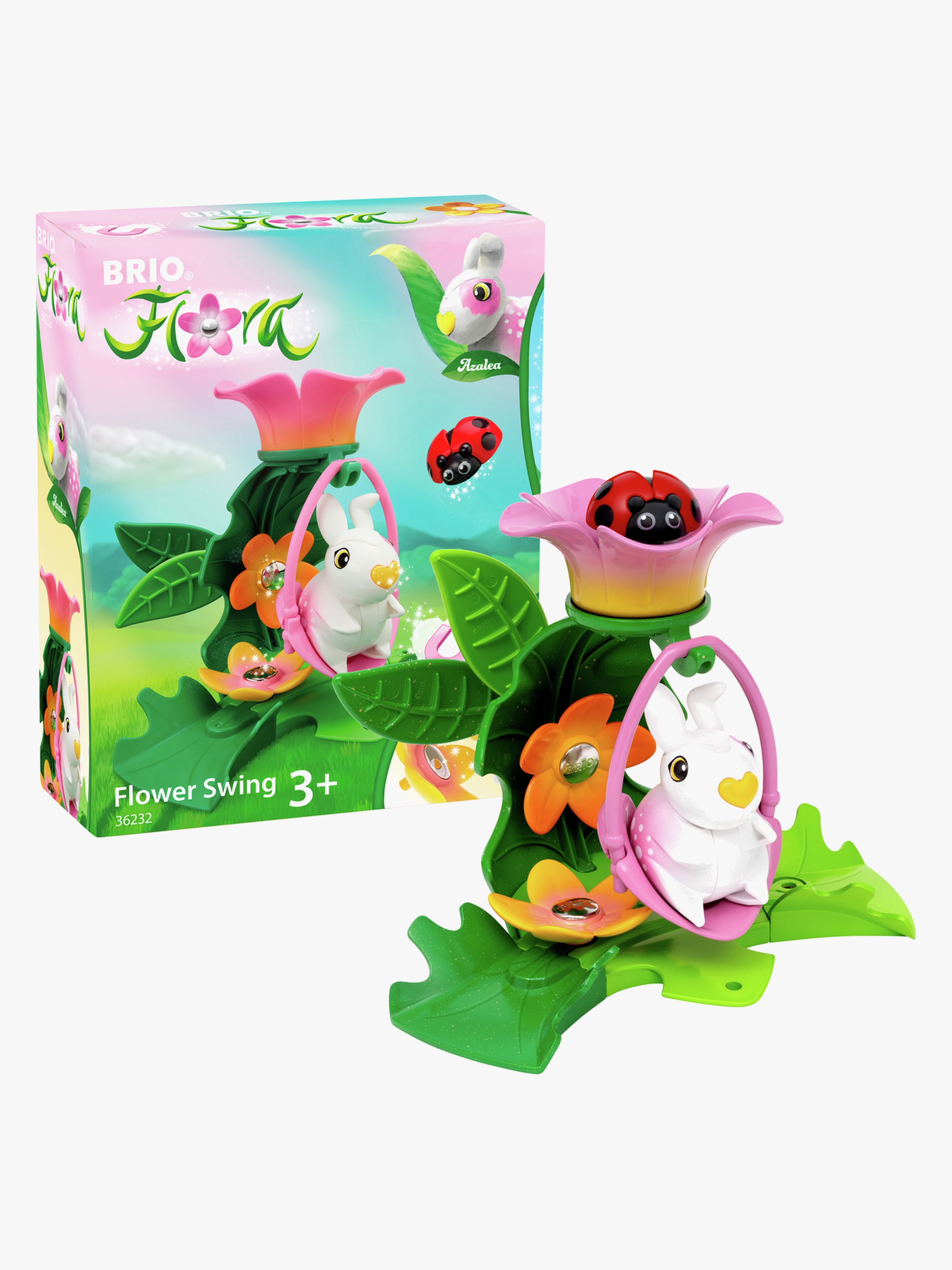 BRIO Flora 36232 Spielset Azalea Blumenschaukel