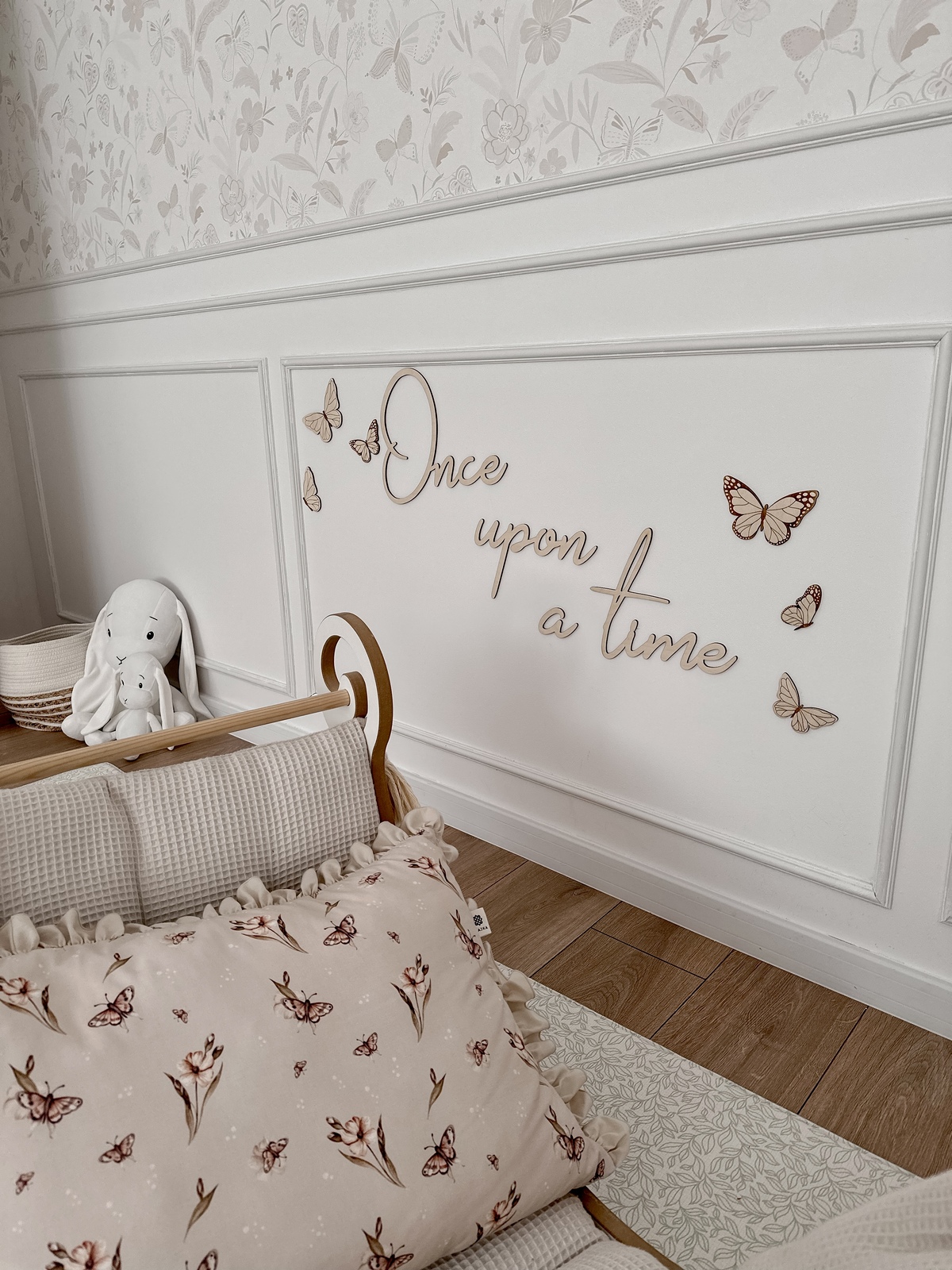 lis wycina Once Upon A Time 2 Wanddekoration Schmetterlinge