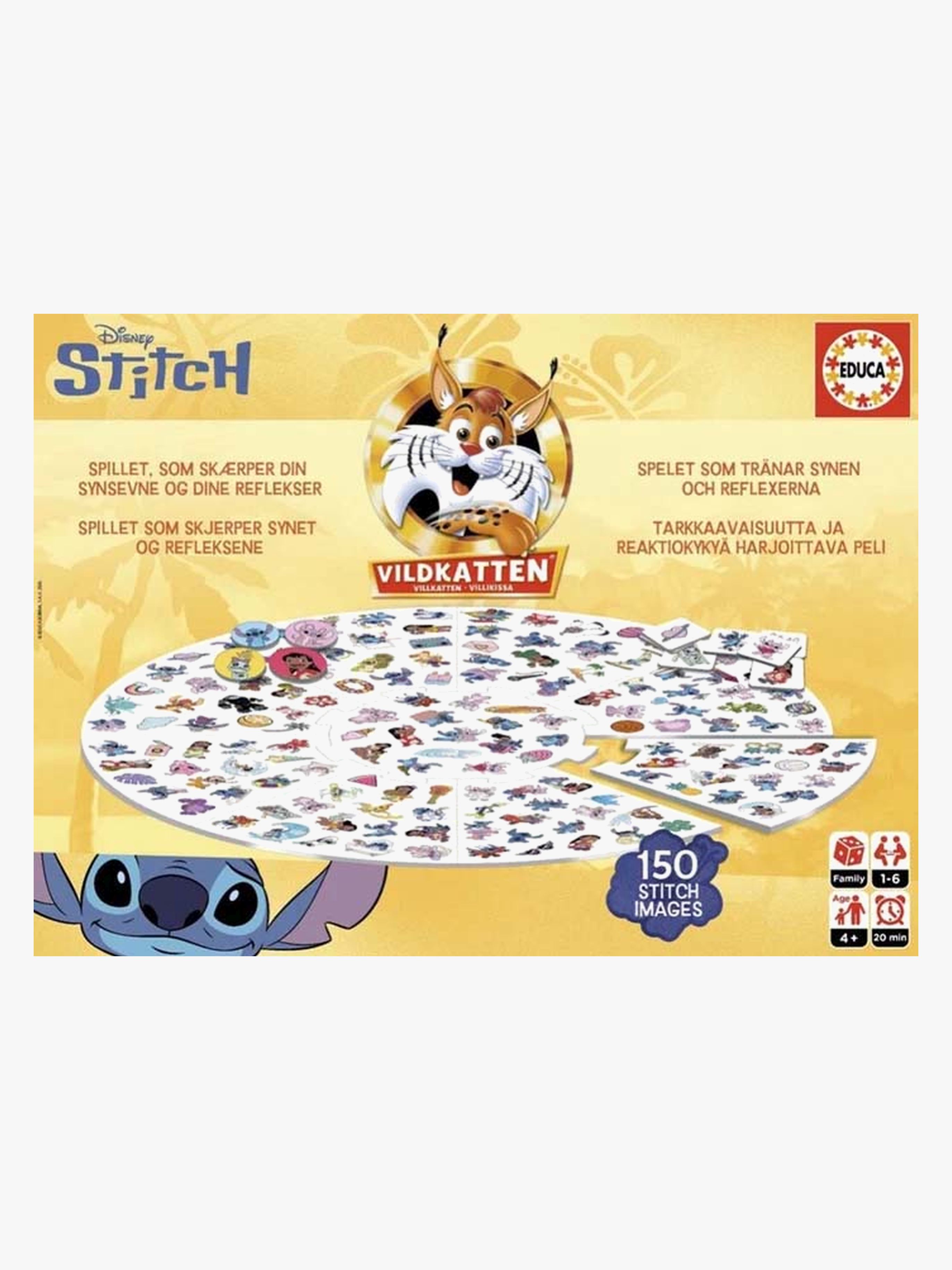 Vildkatten Disney Stitch Kinderspiel