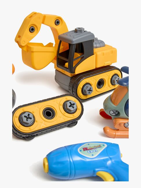 Fippla Lern- & Entdeckungskiste Fahrzeuge mit Akkuschrauber