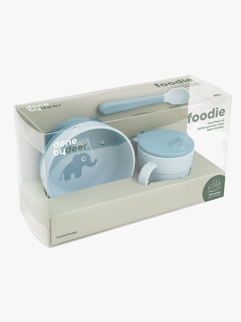 Done By Deer Foodie Geschirr-Set Elphee, Blue