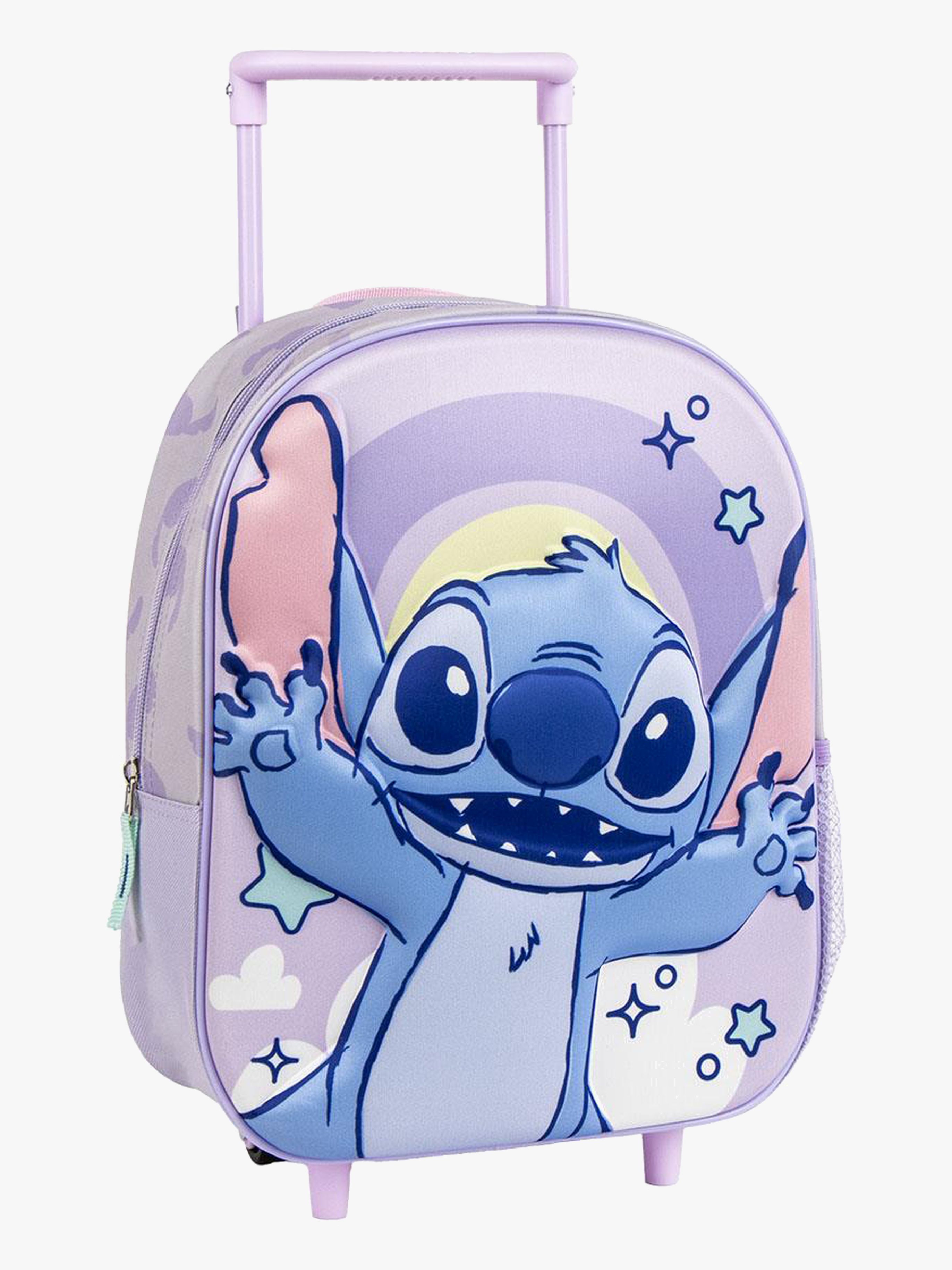 Disney Lilo &  Stitch 3D Trolley Reisekoffer, Hellviolett