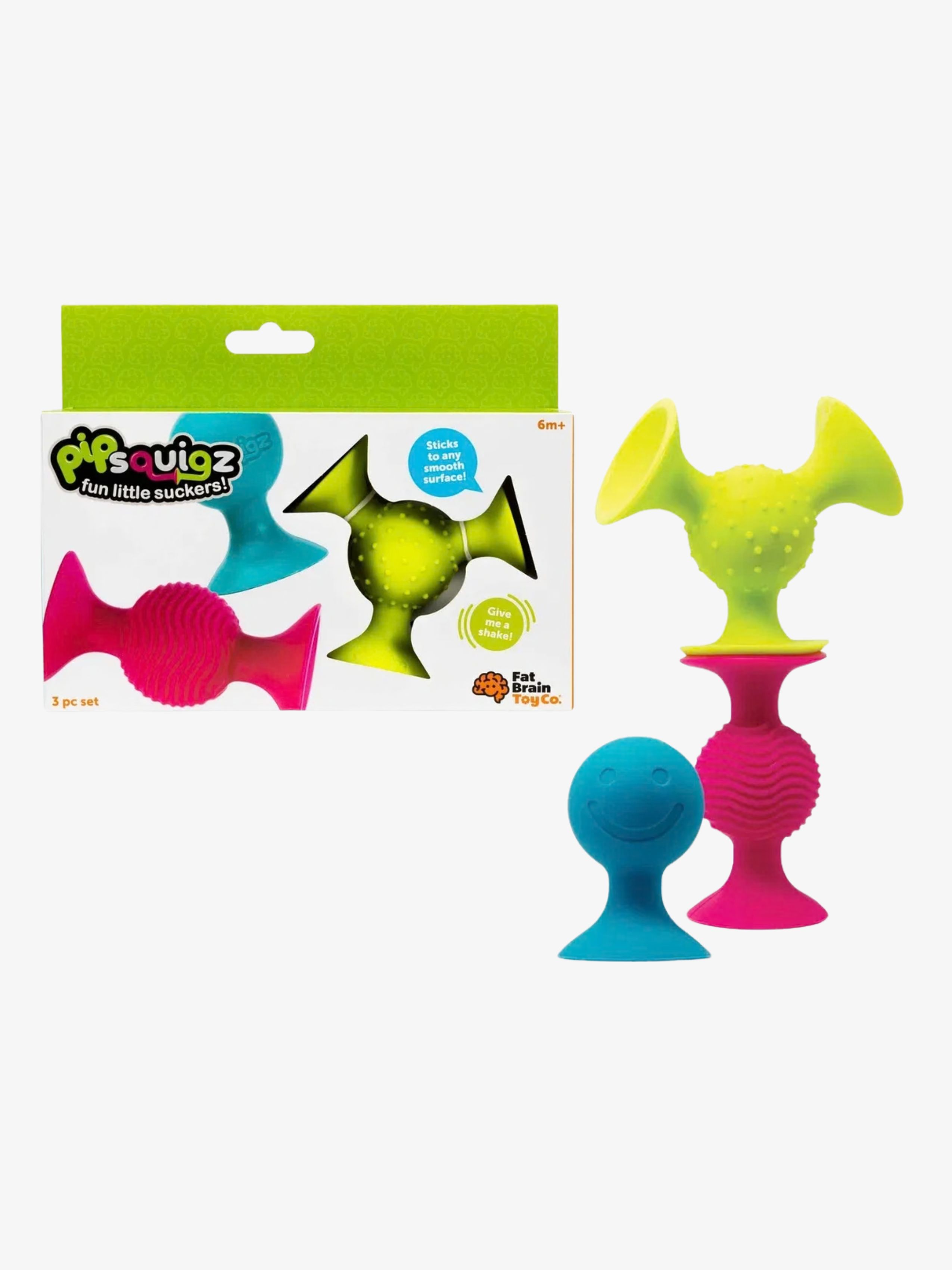 FatBrain Pipsquigz Rasseln, Babyspielzeug