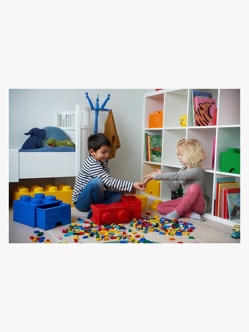 LEGO Aufbewahrungsbox mit Schublade 8, Grau