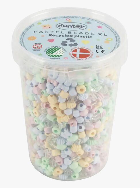 Dantoy Pastell Perlen XL 1580 Teile