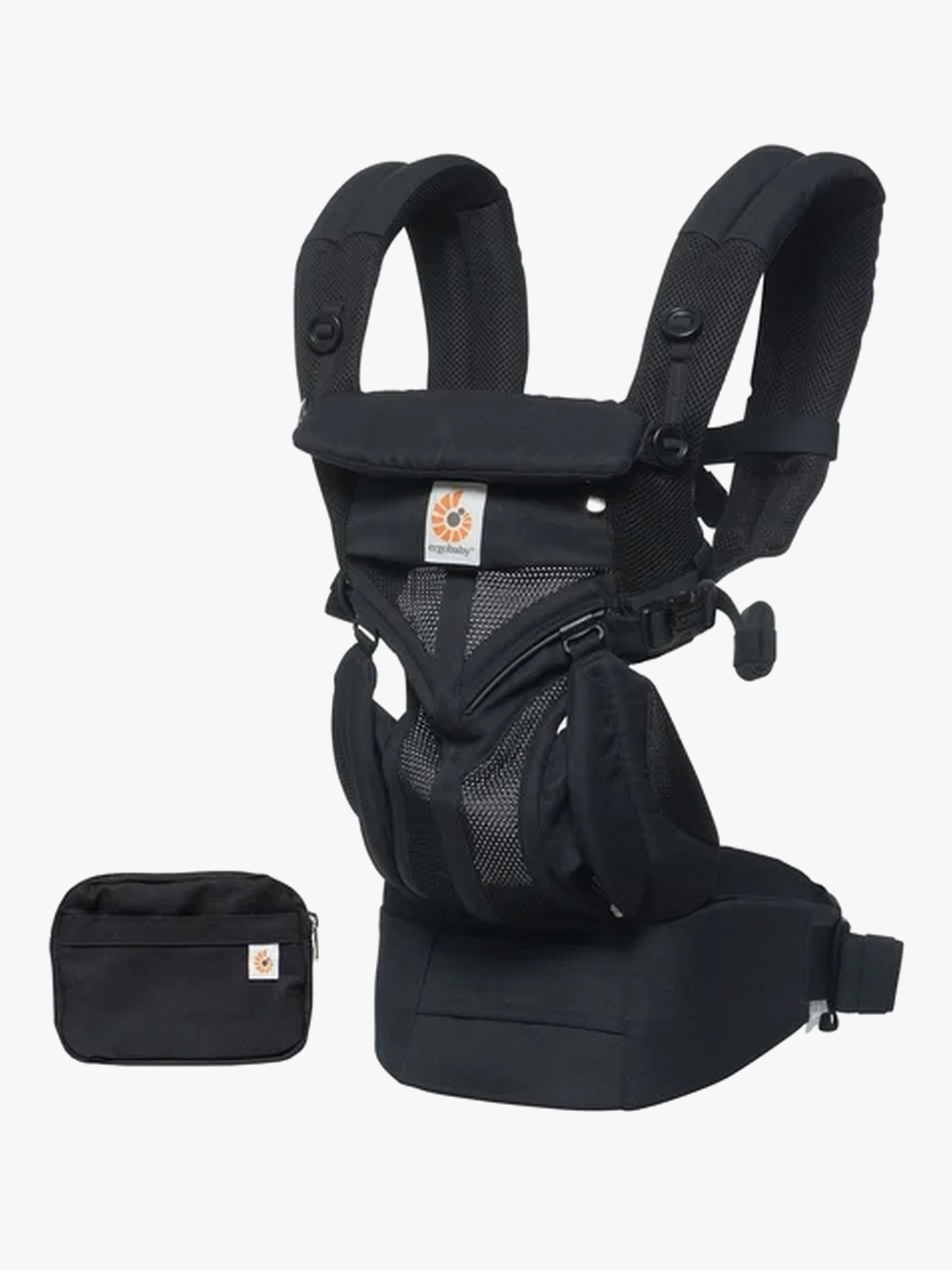Omni Classic Mesh Babytrage, Schwarz
