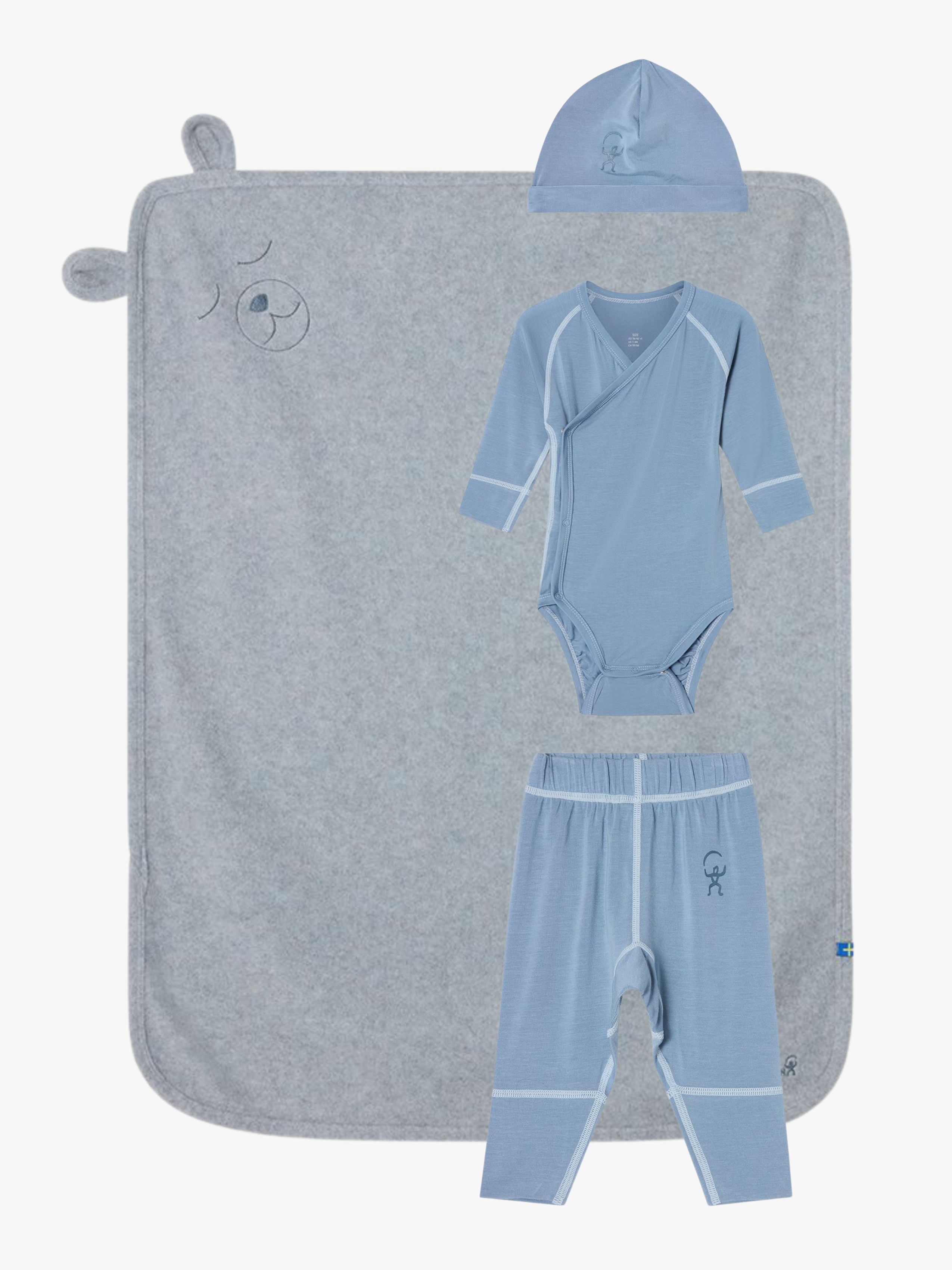 Isbjörn of Sweden KOALA Cozy Set Baby, Lagoon, 80-86