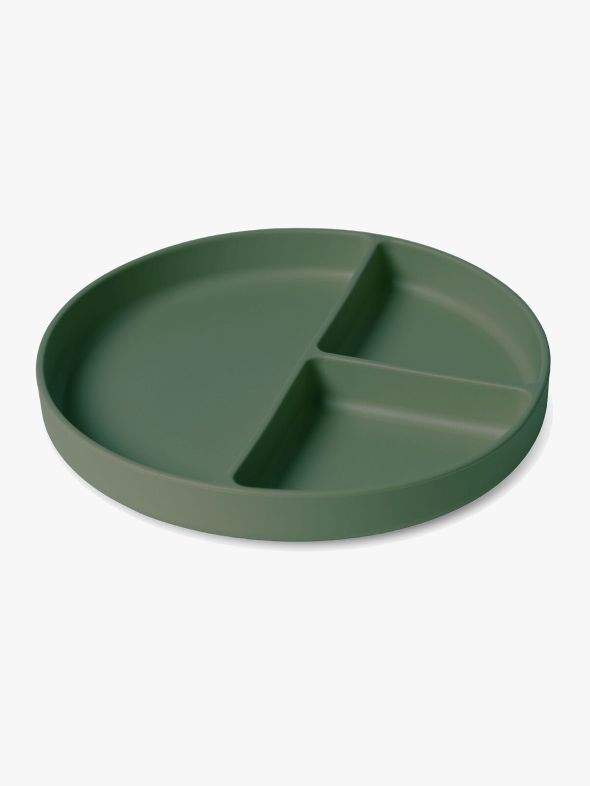 nuuroo Mingo Unterteilter Teller Silikon, Dusty Green