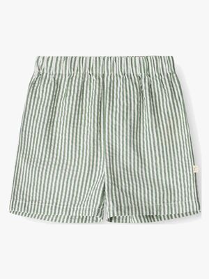 That's Mine Isa Shorts, Green Stripe