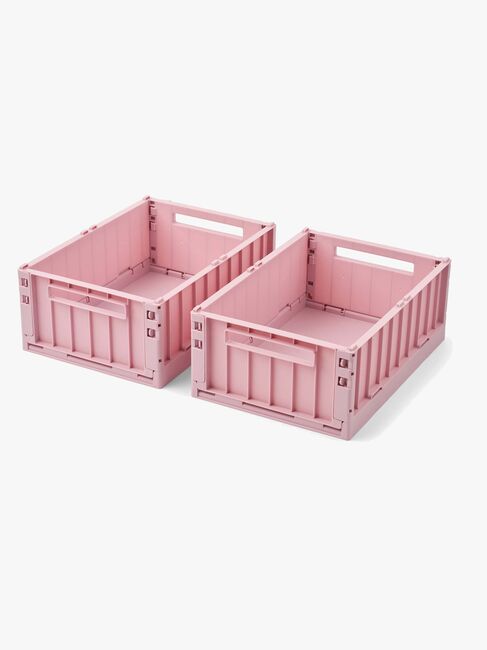 Liewood Weston Aufbewahrungsboxen M 2-Pack, Rose Blush LW14677-2775-3133_1.jpg