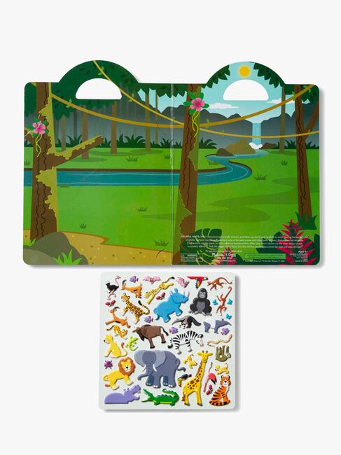 Melissa & Doug Stickerbuch Safari 42 Teile