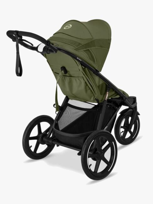 Cybex Avi Spin Joggingwagen, Black/Moss Green