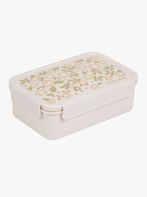 A Little Lovely Company Bento Lunchbox, Blüten/Rosa