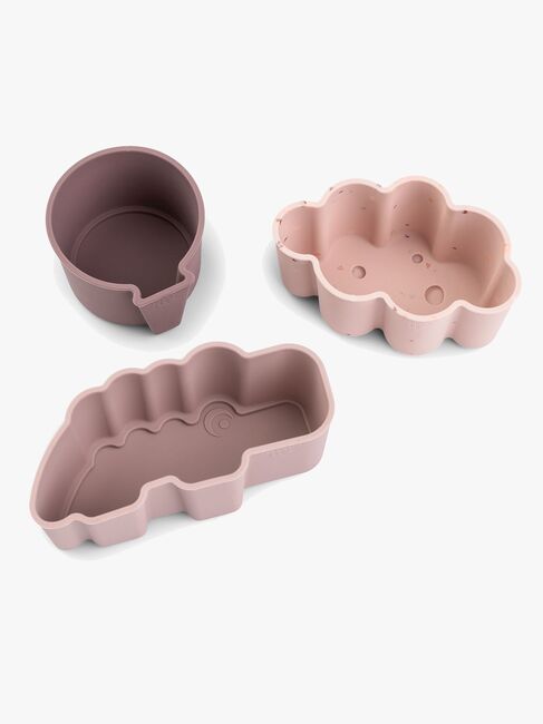 Done By Deer Happy Clouds Silikonformen 3er-Pack, Powder