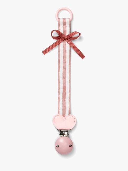 Elodie Schnullerkette Holz, Candy Stripes