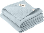 BIBS Cuddle Swaddle Musselintuch, Baby Blue