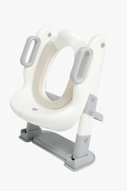 Beemoo CARE Assist Toilettensitz mit Leiter, Grey/White